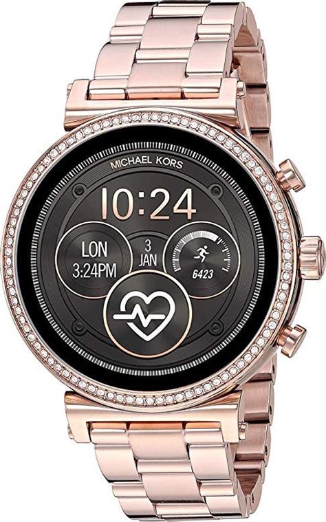 michael kors access sofie silber glitz touchscreen smartwatch|Amazon.com: Michael Kors Sofie Smartwatch.